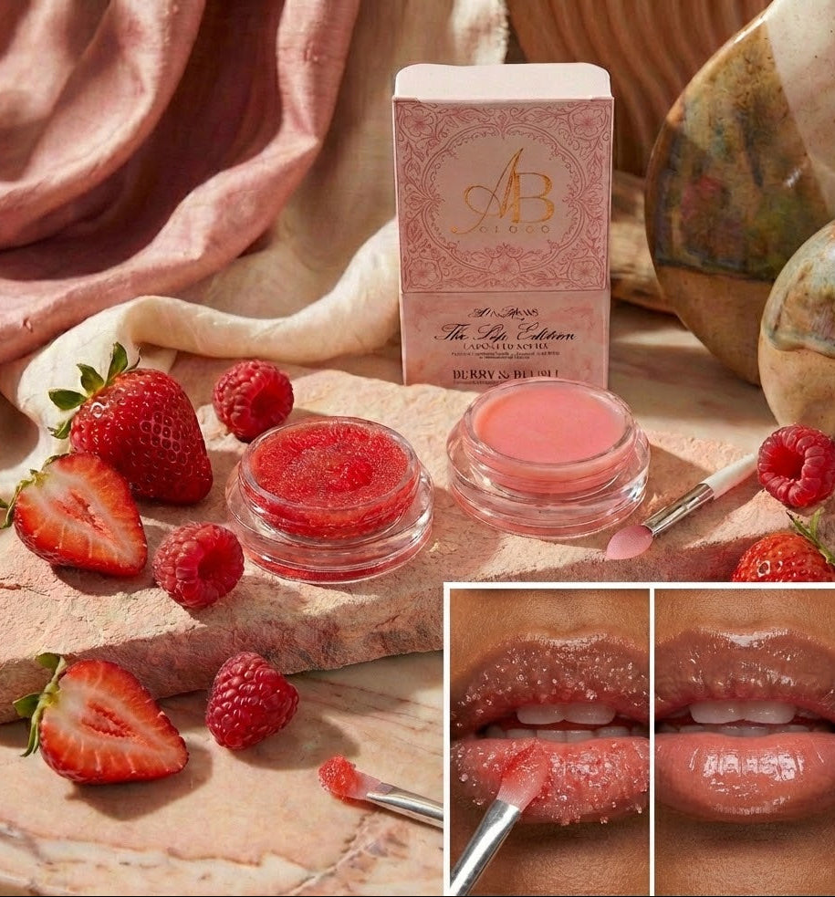 Berry Blush 2-in-1 Lip Exfoliant & Balm