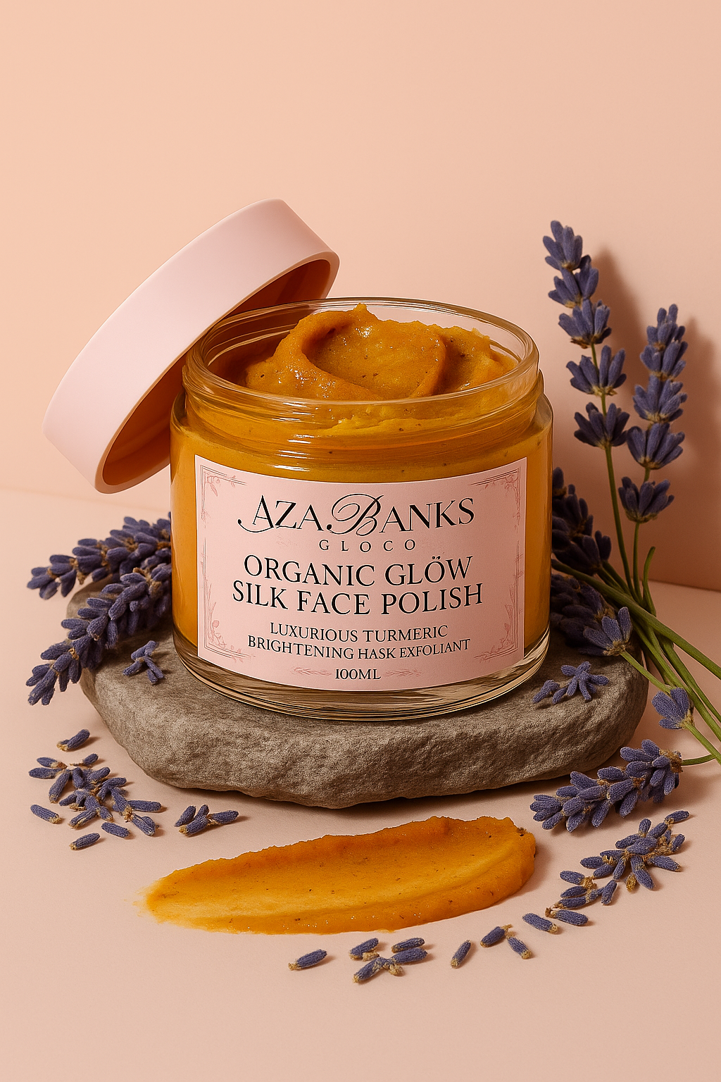 🌿 Turmeric & Lavender 2-in-1 Silk Face Polish & Mask