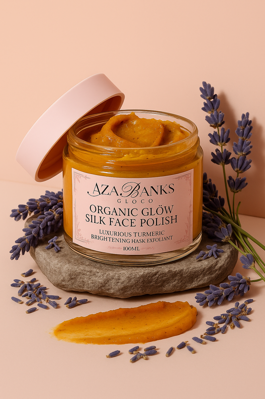 🌿 Turmeric & Lavender 2-in-1 Silk Face Polish & Mask