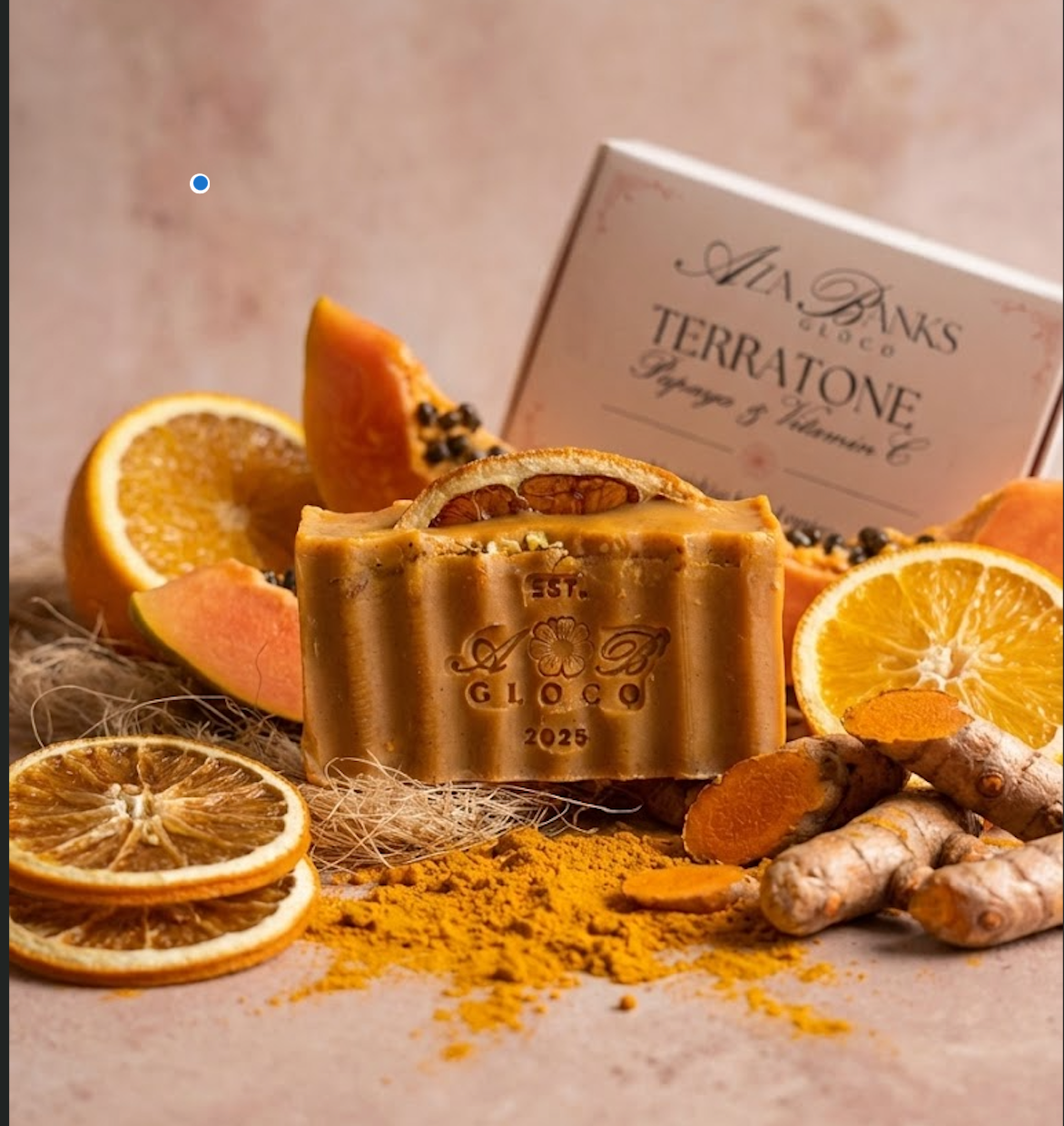 Mini-Papaya and Vitamin C Cream Bar Soap