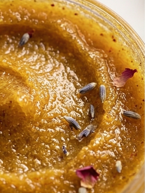 🌿 Turmeric & Lavender 2-in-1 Silk Face Polish & Mask