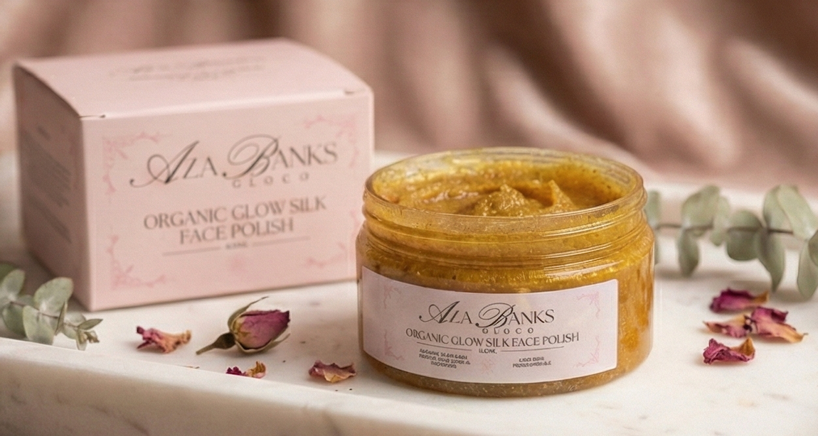 🌿 Turmeric & Lavender 2-in-1 Silk Face Polish & Mask