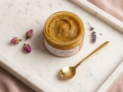 🌿 Turmeric & Lavender 2-in-1 Silk Face Polish & Mask