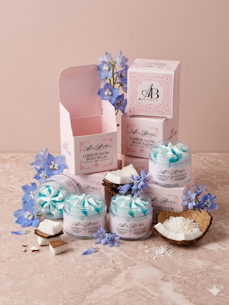 THÉ  MINI: Azure Orchid & Coconut 'GlōBōdy' Whip Oil