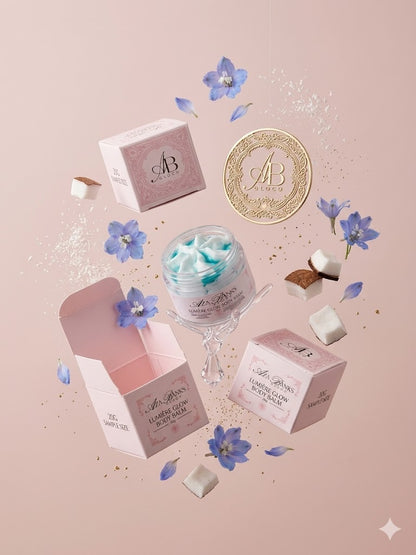 THÉ  MINI: Azure Orchid & Coconut 'GlōBōdy' Whip Oil