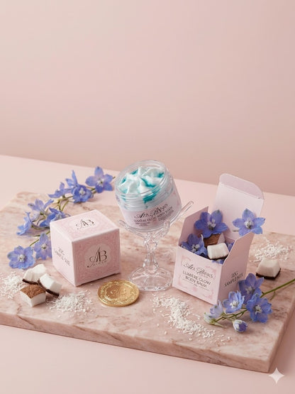 THÉ  MINI: Azure Orchid & Coconut 'GlōBōdy' Whip Oil