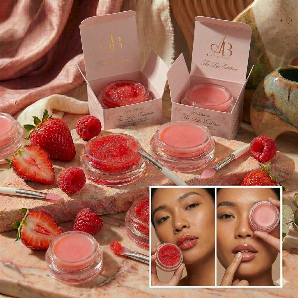 Berry Blush 2-in-1 Lip Exfoliant & Balm