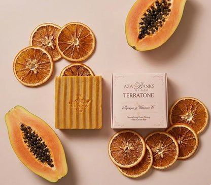 Papaya and Vitamin C Cream Bar Soap