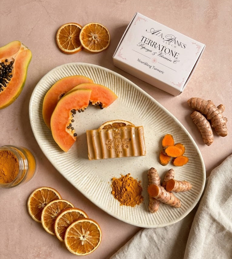 Mini-Papaya and Vitamin C Cream Bar Soap